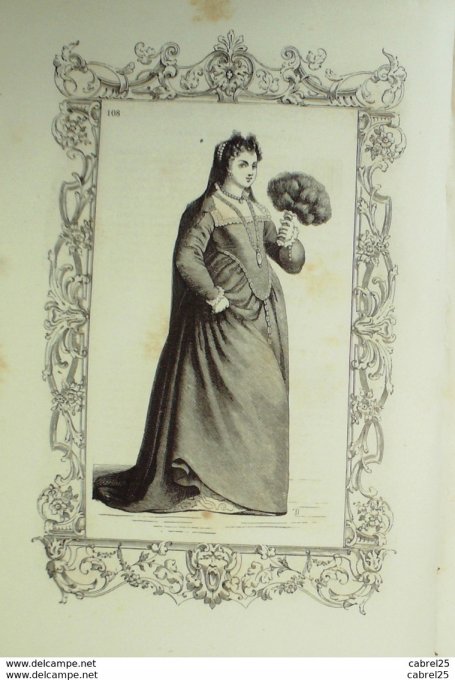 Italie Femme noble au carême à St PIERRE de CASTELLO 1859