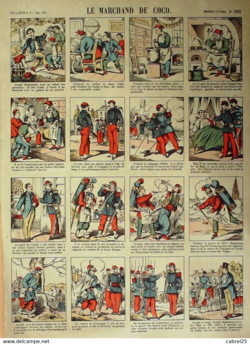 Le Marchand  de Coco (Pellerin d'epinal)