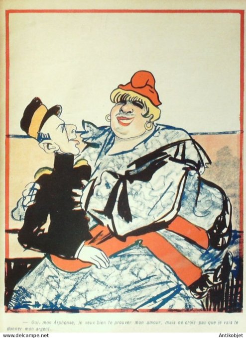 L'Assiette au beurre 1905 # 217 Alphonse XIII d'Espagne Camara