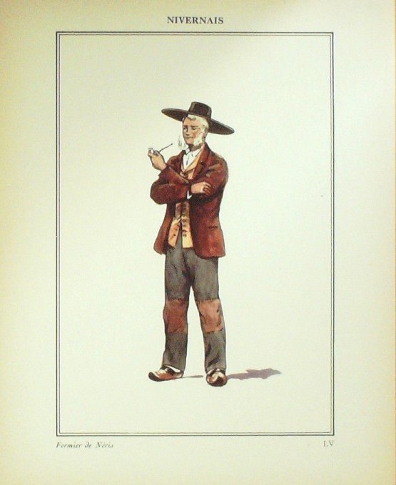 Bourgogne-Franche-Comté Nivernais Fermier De Neris 1920