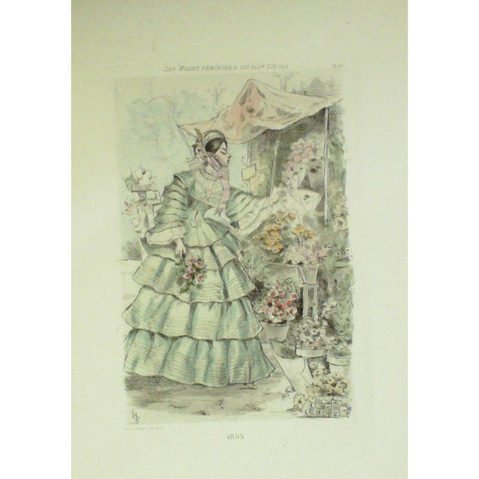Mode Féminine époque 1855 (H.Boutet)