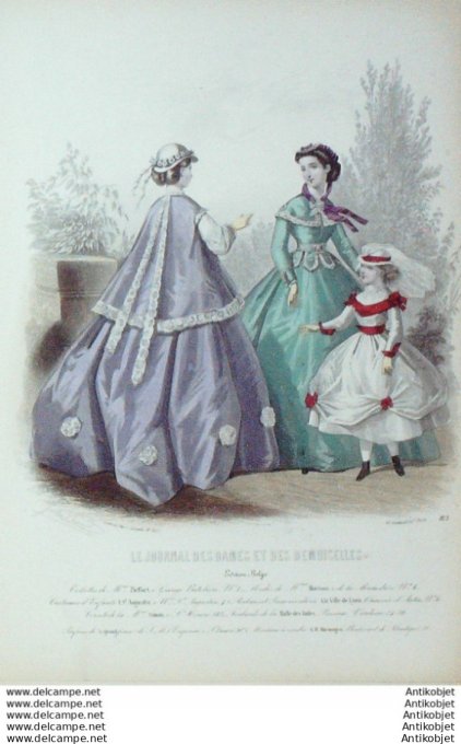 Journal des Dames Demoiselles 1865 # 815 (Maison Morison)