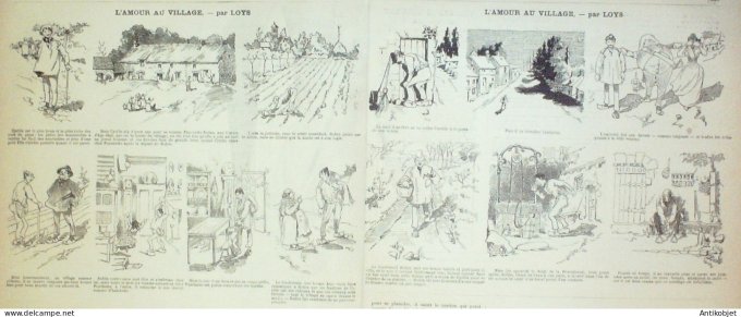 La Caricature 1882 #136 L'Egypte Robida Draner Tinant Loys