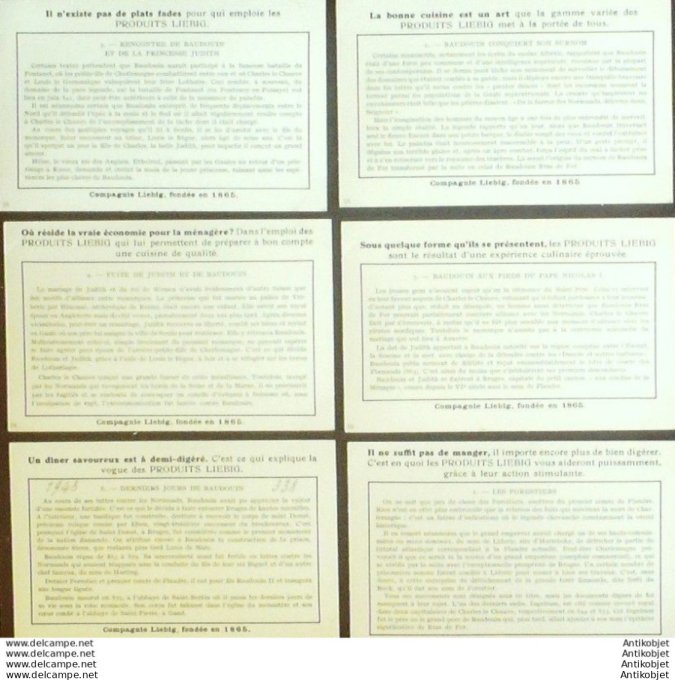 Chromo Liebig Sang 1464 Baudouin Bras de fer (1948)