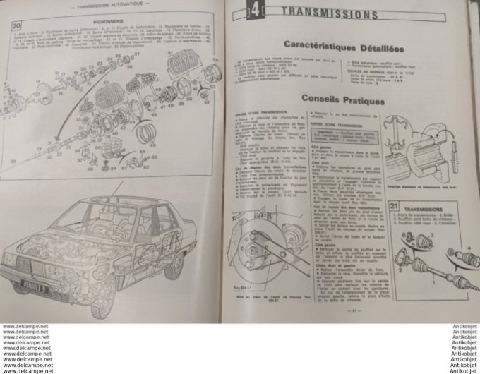 R.T Automobile Citroën Visa II Renault 9   # 423