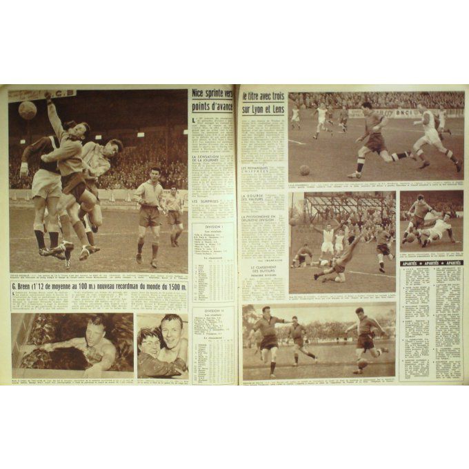 Miroir Des Sports 1956 #  561 2 Avr Coppi Chemana Gavilan Saddler Costa Domec