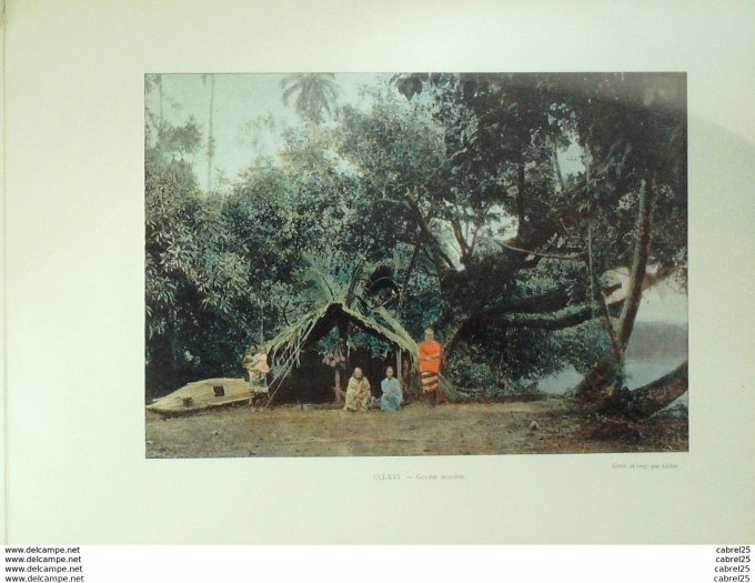 Polynésie PAPEETE Gourbi indigène