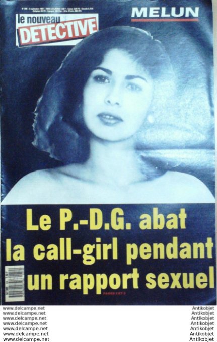 Détective 1988 # 259 La Réole Sarlat Dijon Toulon Lyon Biscarosse Bar-le-Duc Frejus