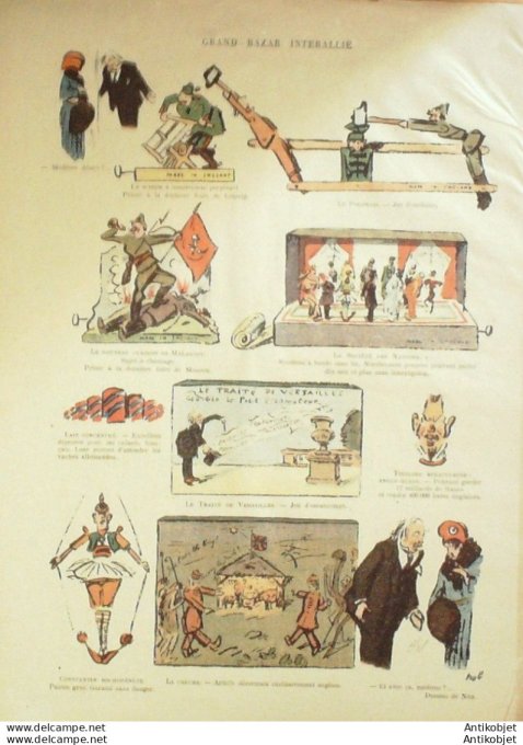 Le Rire 1921-01- 1 # 100 Journal humoristique Ed.Originale Film de Raux