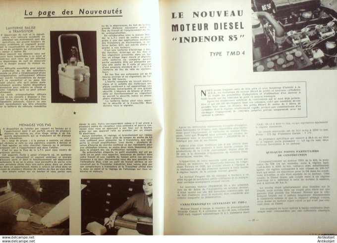 R.T Automobile Renault Frégate Mercedes Benz 153 # 1959