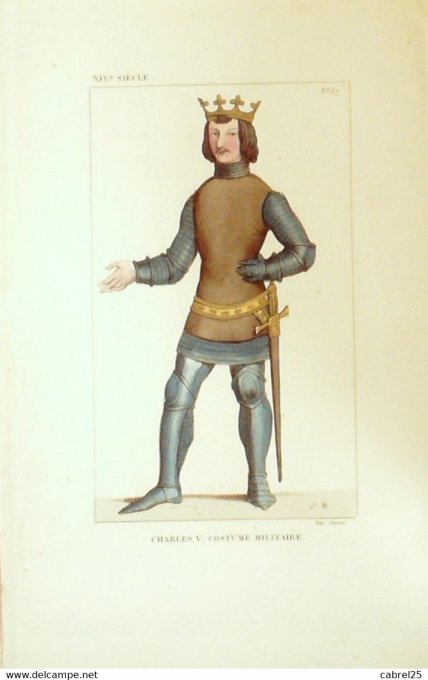 Charles V militaire 14ème 1852