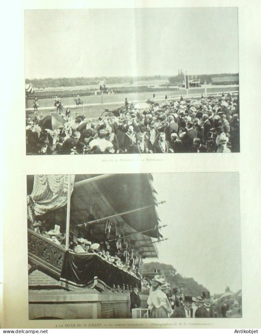 Le Monde illustré 1897 n°2104 Lisbonne Vasco de Gama Péronne (80) Tarbes (81)