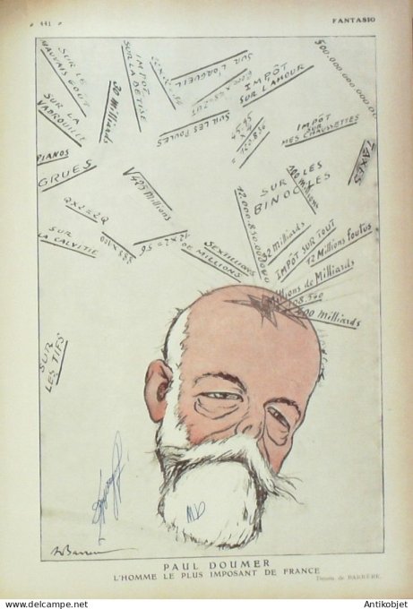 Fantasio 343 1921 Gerbault JeanJean Zaliouk Vallee Kuhn-Regnier