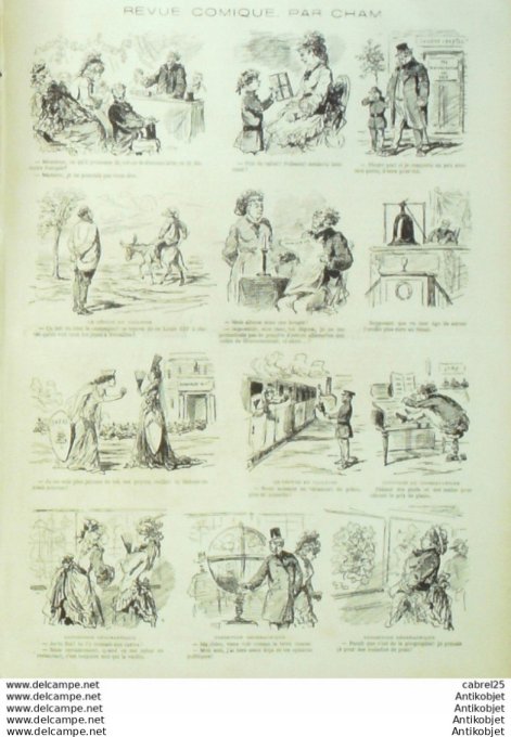 Le Monde illustré 1875 n°959 Nigaria Calabar Russie St-Pétersbourg Herzégovie Montenegro Belgique Br