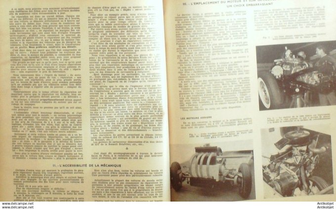 R.T Automobile Simca Aronde salons Londres Turin Paris 188 # 1961
