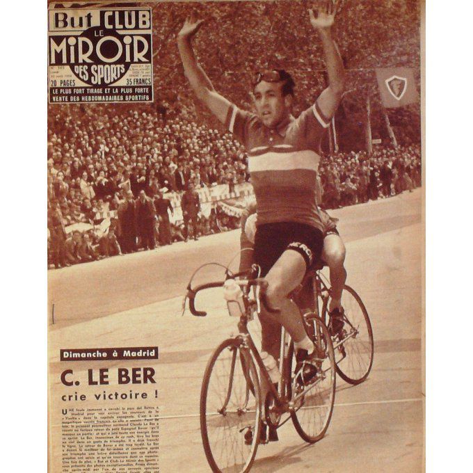 Miroir des Sports 1956 n° 565 30/04 DRILLE LAVOINE ITALIE BRESIL SCODELLER IVIEDO HUO