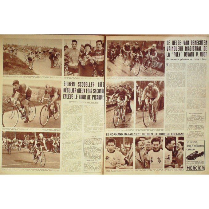 Miroir Des Sports 1956 #  565 30 Avr Drille Lavoine Italie Bresil Scodeller Iviedo Huo