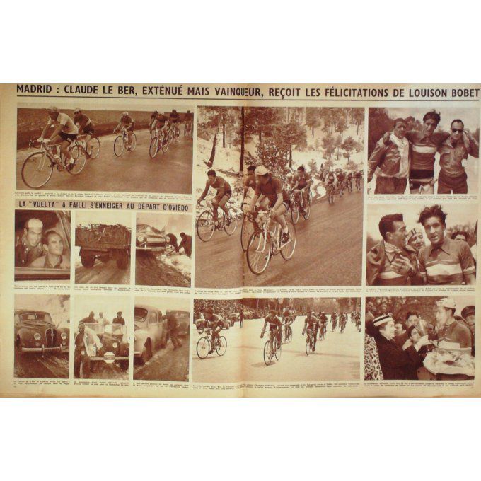 Miroir Des Sports 1956 #  565 30 Avr Drille Lavoine Italie Bresil Scodeller Iviedo Huo