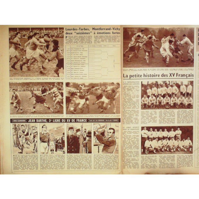 Miroir Des Sports 1956 #  565 30 Avr Drille Lavoine Italie Bresil Scodeller Iviedo Huo