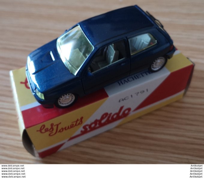Renault Clio 16 S 1991 Solido Hachette 1:43