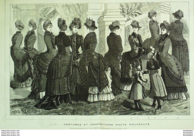 Salon de la Mode 1884 (Maison Bouchon)