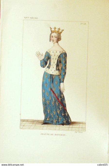 De Bourbon Jeanne 14ème 1852