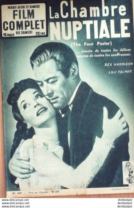 La chambre nuptiale Rex Harrison Lilli Palmer