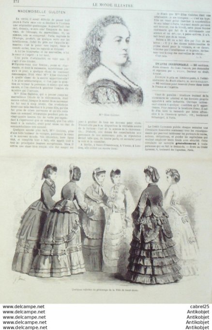 Le Monde illustré 1870 n°680 Espagne Gracia Jérusalem Italie Rome Roi Naples