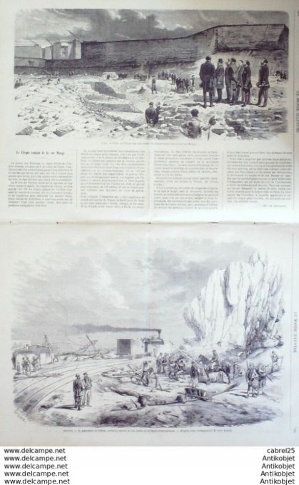 Le Monde illustré 1870 n°680 Espagne Gracia Jérusalem Italie Rome Roi Naples