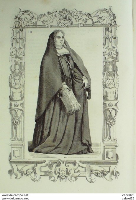 Italie VENISE Dame âgée 1859