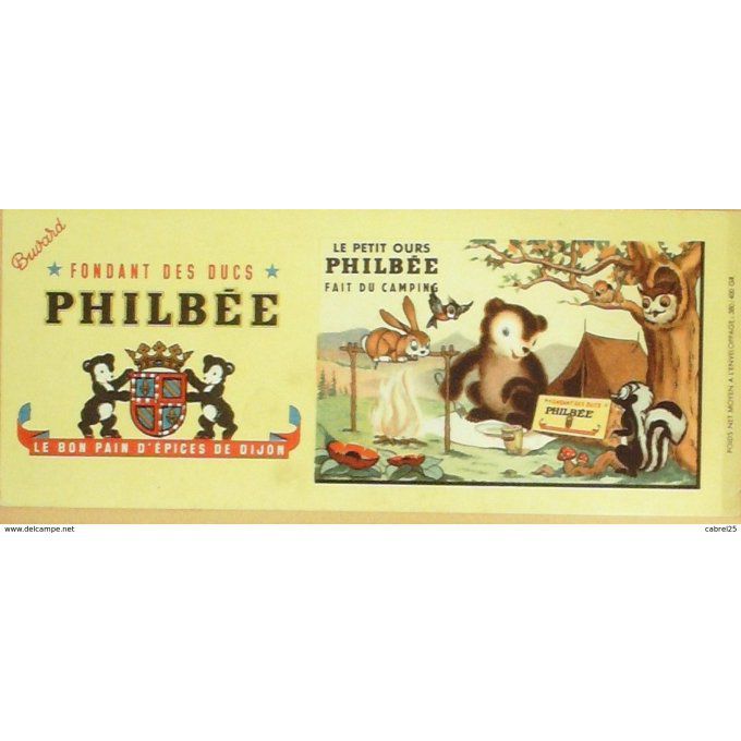 Buvard PHILBEE Biscuiterie