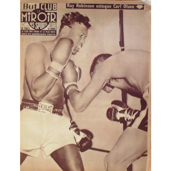 Miroir Des Sports 1956 #  568 21 Mai Robinson Olson Ballarin Mino Rolland Stablinski