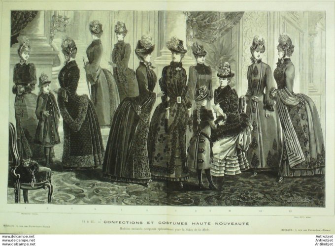 Salon de la Mode 1885 (Parures dames)