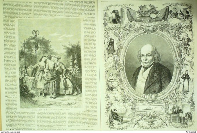 Le Monde illustré 1857 n° 16 Angleterre Sandgate Folkstone Toulon (83) St-Pétersbourg