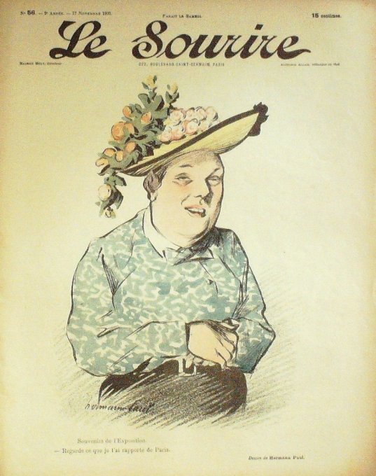 Le Sourire 1900 n°056 HERMANN BARCET HUARD ROUBILLE VILLEMOT