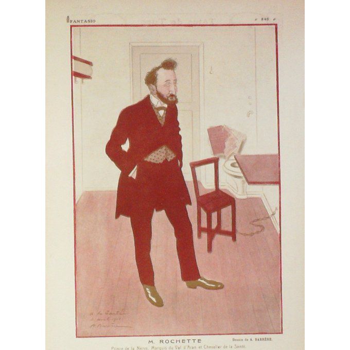 BARRERE-ROCHETTE PRINCE de NERVA-1928