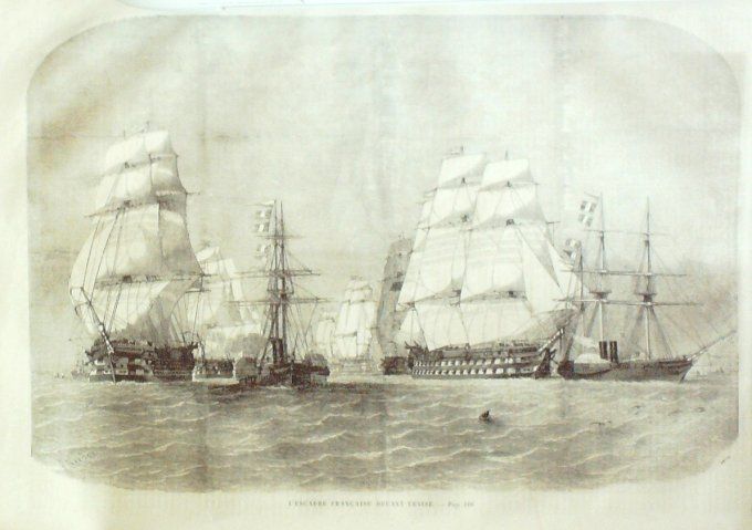 L'Univers illustré 1859 #  56 Hyères (83) courses chinoises Garibaldi en Italie