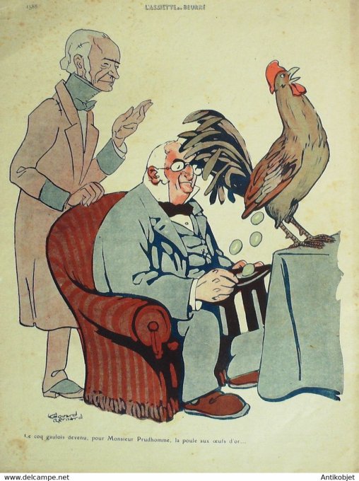 L'Assiette au beurre 1910 n°462 Les Classes moyennes Bernard Edouard