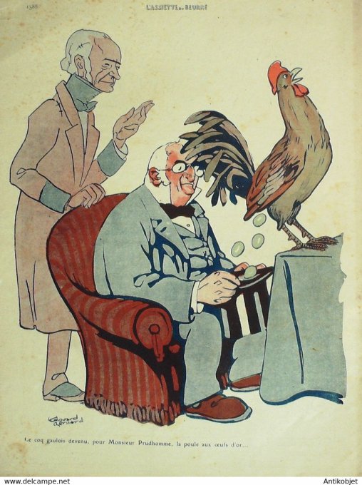L'Assiette au beurre 1910 # 462 Les Classes moyennes Bernard Edouard