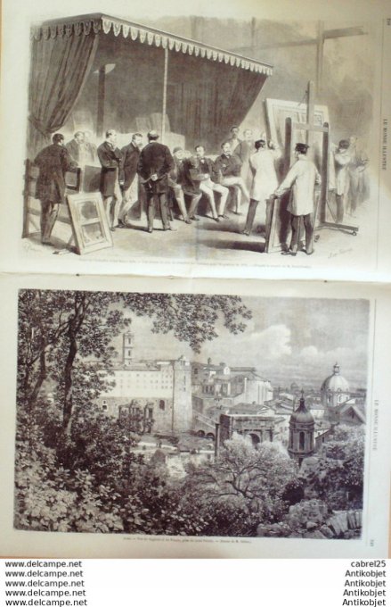 Le Monde illustré 1870 n°679 Turquie Smyrne Bagne Du Djezair Khan Egypte Caire Cuba La Havane