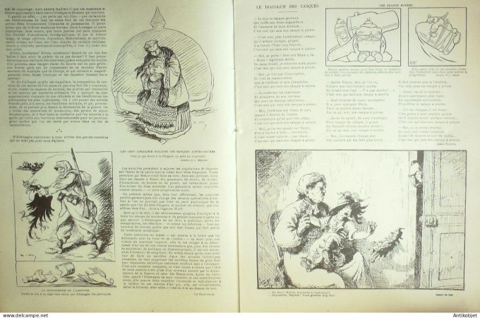 Le Rire Rouge 1915-02-27 #  15 Journal humoristique Ed.Originale Vatican
