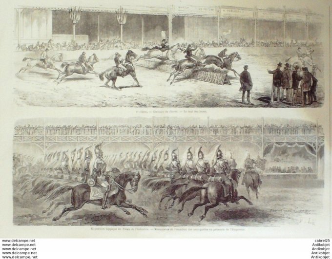 Le Monde illustré 1870 n°679 Turquie Smyrne Bagne Du Djezair Khan Egypte Caire Cuba La Havane