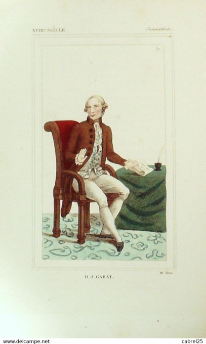 Garat Dominique Joseph Convention 18ème