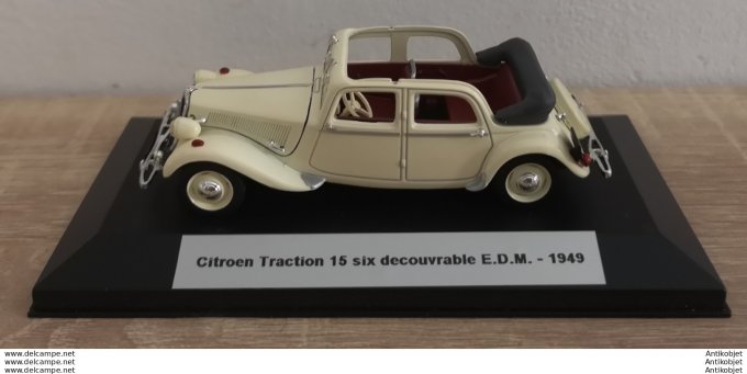 Citroen Traction 15 Six decouvrable E.D.M. 1949