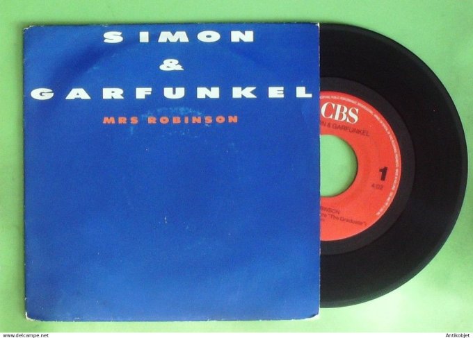 Simon & Garfunkel 45T SP Mrs Robinson 1968