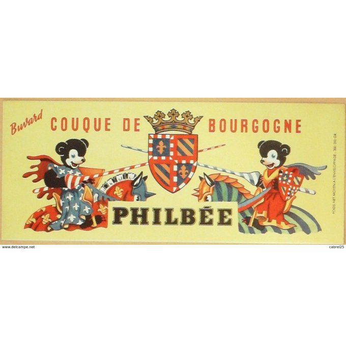Buvard PHILBEE Biscuiterie