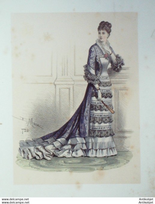 L'élégance parisienne 1873 # 725