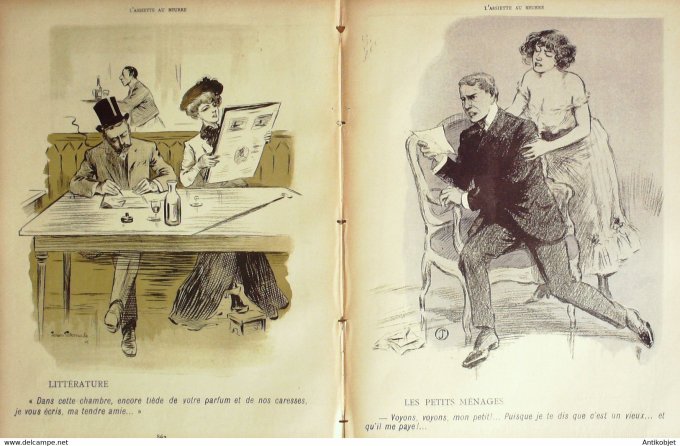 L'Assiette au beurre 1902 #  53 Les mensonges Jehan Testevuide