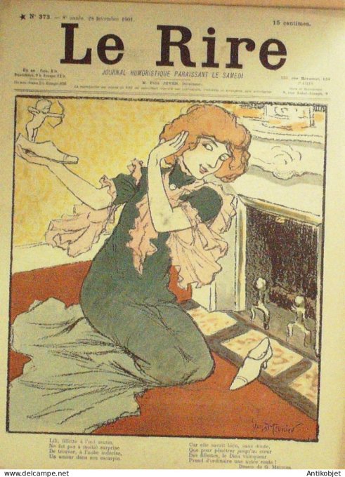 Le Rire 1901-12-28 # 373 Journal humoristique Ed.Originale Sabots de Tityre