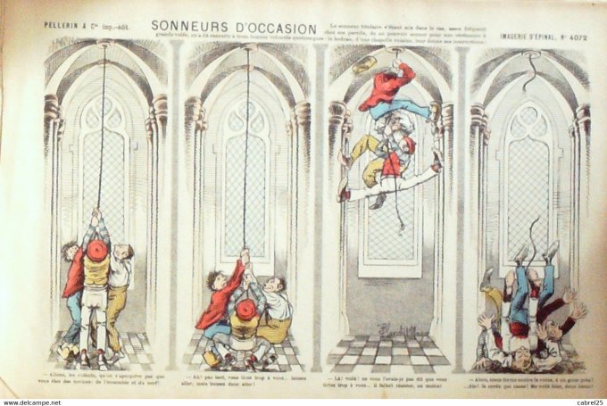 Sonneurs d'occasion (Pellerin d'epinal) Blanchet Magon